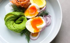 Salmon And Avo And Eggs